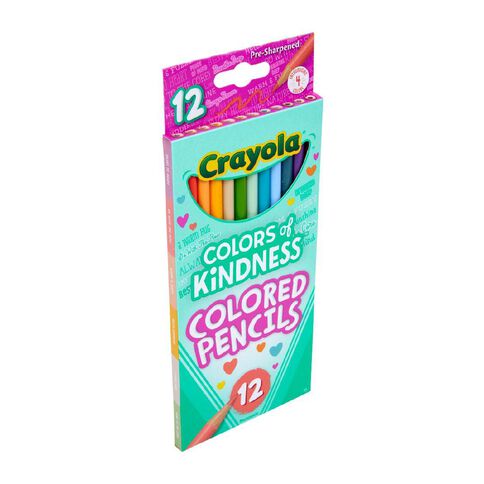 Crayola 12 Pack Colors of Kindness Colored Pencils