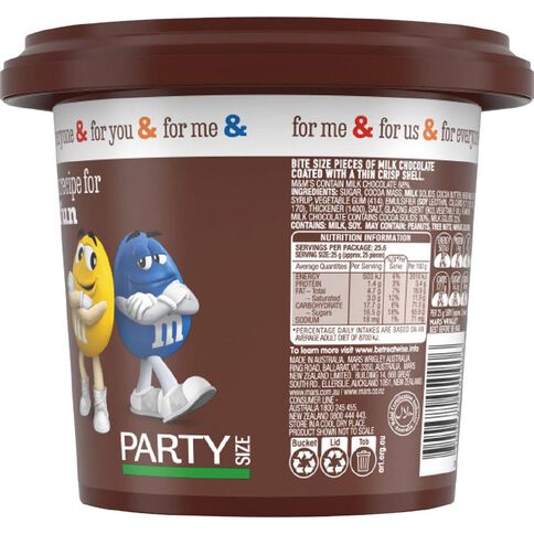 M&M's Milk Chocolate Bucket - 640g