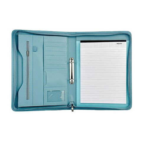 WS Pad Folio With Notepad Green