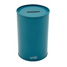 Uniti Colour Pop Money Tin Teal