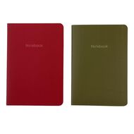 Uniti Saddle Stitch Notebook A6 2 Pack
