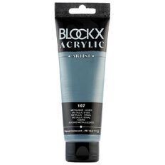 BLOCKX Acrylic Tube Metallic Steel 120ml