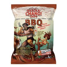 SnackaChangi Kettle Chips BBQ 150g