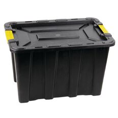 Living & Co Heavy Duty Storage Box Black 55L