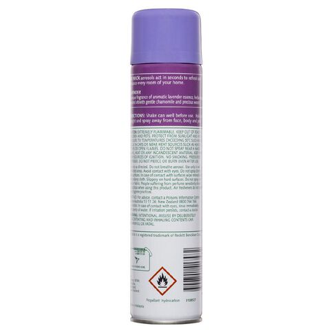 Air Wick Aerosol Air Freshener Lavender 237g