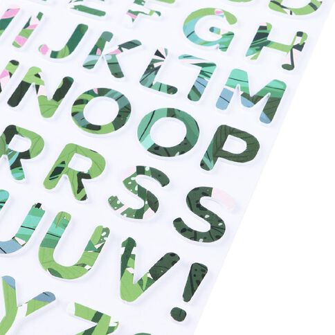 Uniti Plant Person Alpha Stickers