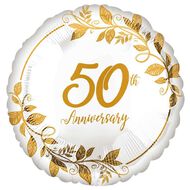 Amscan 45cm Standard Happy 50th Anniversary