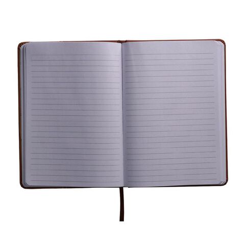 Uniti Stationery A5 Stitch Brown Notebook
