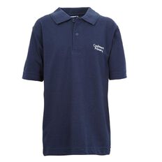 Schooltex Cashmere Primary School Short Sleeve Polo with Embroidery