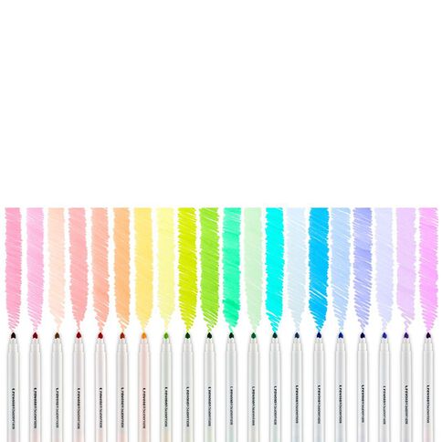 Crayola Super Tip Markers Pastels Assorted 20 Pack