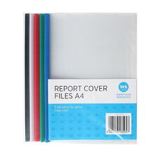 WS Report Cover Assorted A4