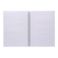 WS Spiral Writing Book 240 Page A4 Wiro Red Mid