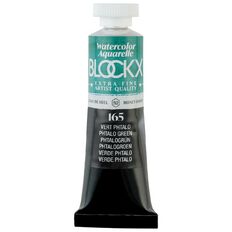 BLOCKX Watercolour Tube 15ml S2 165 Phtalo Green Green