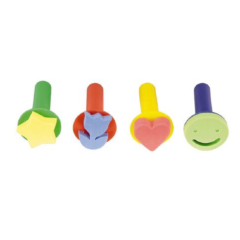 Kookie Foam Stamps 4 Pack