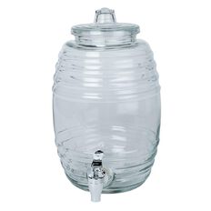 Living & Co Glass Drinks Dispenser 5.2L