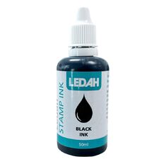 Ledah Stamp Ink Black 50ml