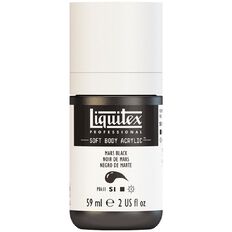 Liquitex Soft Body S1 Acrylic Paint Mars Black