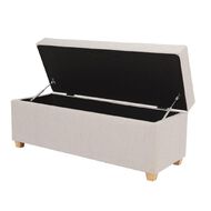 Living & Co Turner Storage Bench Grey