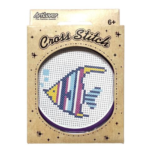 Art Lover Cross Stitch Animals 6 13cm Assorted