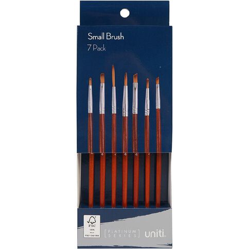 Uniti Platinum Small Brush 7 Pack