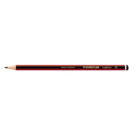 Staedtler Pencil Traditional 2B Black 12 Pack