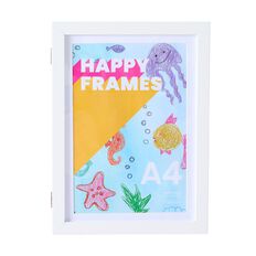 Happy Frames Kids Artwork Frame White A4