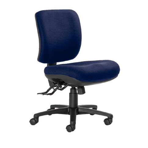 Chair Solutions Rexa Plus 3 Lever Midback Chair Navy