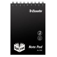 Spirax P560 PP Notebook 96 Pages Black