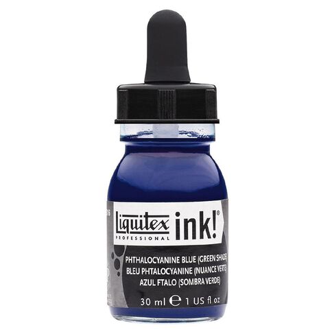 Liquitex Ink 30ml Phthalo Blue (Green Shade)