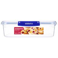 Sistema Klip It Plus Square Container Assorted 3.5L