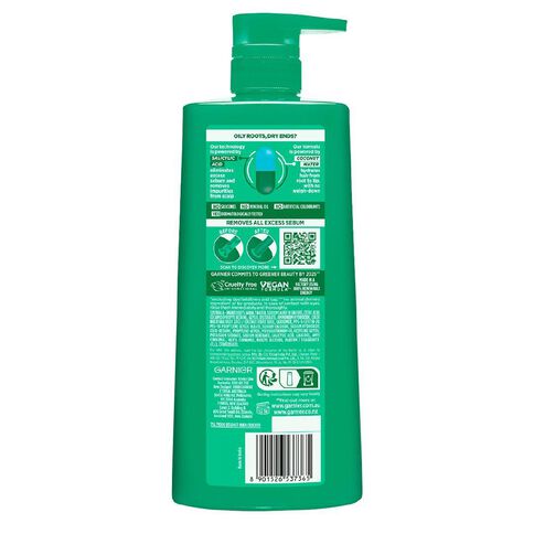Garnier Coconut Water Shampoo 850ml