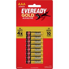 Eveready Gold AAA 8PK