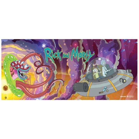 Impact Merch Rick and Morty Old Man And Seat XXL Gaming Mat