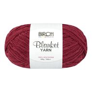 Birch Blanket Yarn 100% Polyester 300G Wine