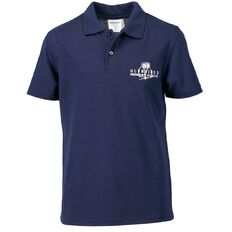 Schooltex Glenfield Primary Short Sleeve Polo with Embroidery