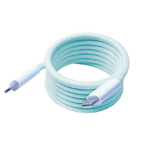 Tech.Inc USB C To C 1m Magnetic Cable TICCMAGN Green