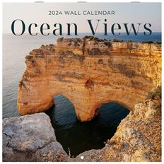 Bright Ideas Ocean View Calendar 2024