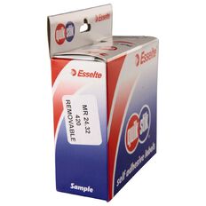 Quik Stik Labels Mr2432 24mm x 32mm 420 Pack
