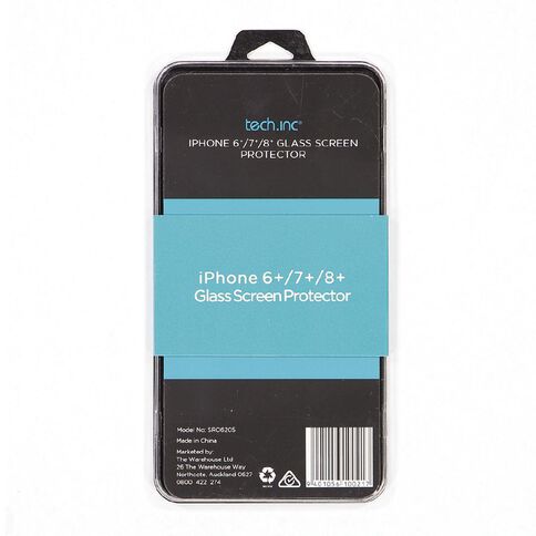 Tech.Inc iPhone 6+/7+/8+ Glass Screen Protector