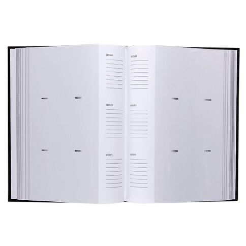 Living & Co Photo Album 300 Pockets 4in x 6in Grey 4in x 6in