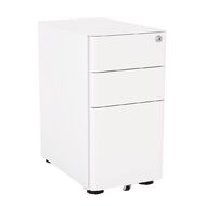 Agile Slimline Metal Mobile 2+1 File White