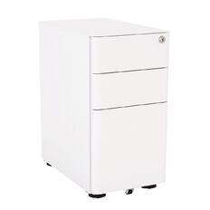 Agile Slimline Metal Mobile 2+1 File White