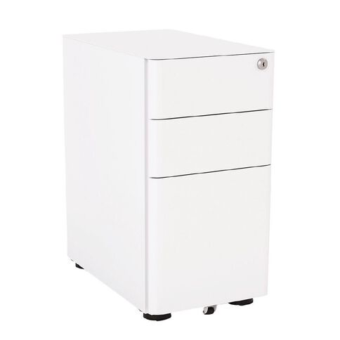 Agile Slimline Metal Mobile 2+1 File White