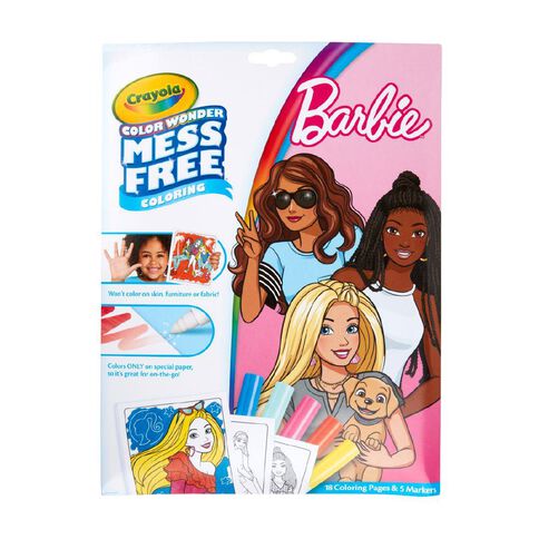 Crayola Colour Wonder Foldalope Pack Barbie