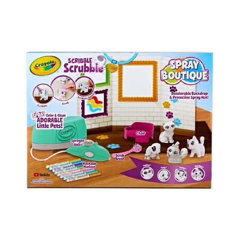 Crayola Scribble Scrubbie Spray Boutique