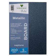 Direct Paper Metallic 200gsm 5 Pack Neptune A4
