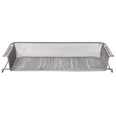 WS Mesh Letter Tray Single Pewter