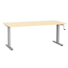 Knights Agile Height Adjustable Desk 1800 Nordic