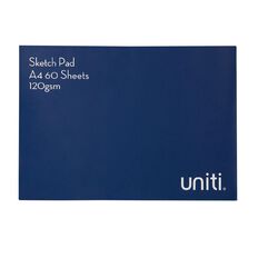 Uniti Sketch Pad 60 Sheets A4