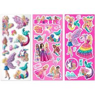 Barbie Bubble Stickers 3 Pack